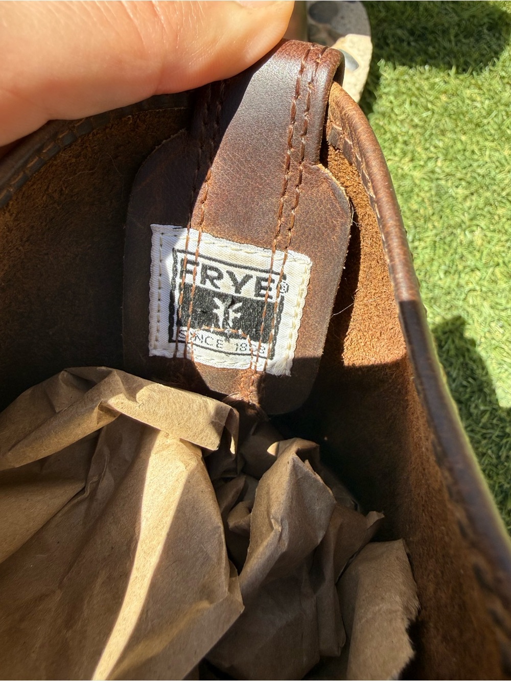 Frye Harness Leather Boots - Picture 9 of 10